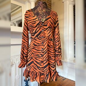 🐅 Flirty Tigerprint Dress 🐅